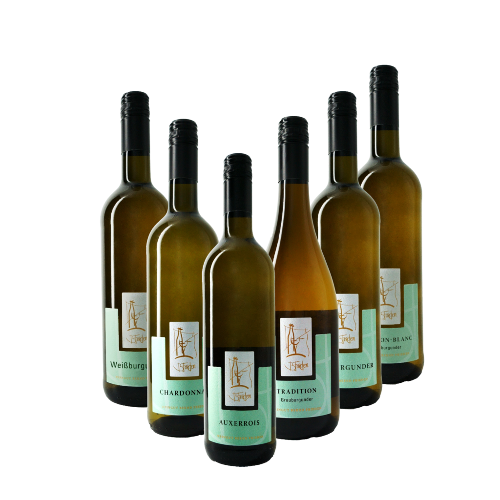 Mosel Weinpaket Burgunder, Probierpaket Mosel, guter Wein vom Winzer kaufen, Weinguut B. Frieden, Nittel, versandkostenfrei