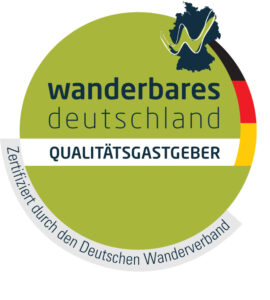 Wanderurlaub Mosel Unterkunft, Qualitätsgastgeber Wanderbares Deutschland, Weingut und Gästehaus Frieden, Nittel, Zertifizierung